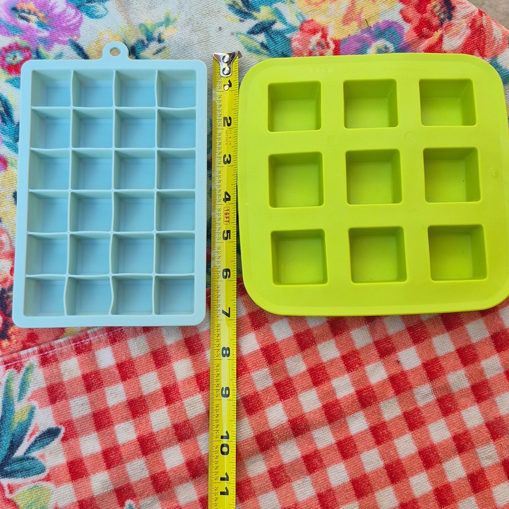 Silicone Trays Water Candy Soap Molds 2 For 1 Price - Picture 2 of 5